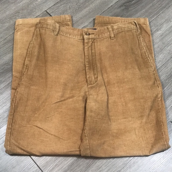 Club Room Khaki Flat Front Corduroy Pants size 30x30 - Picture 5 of 8
